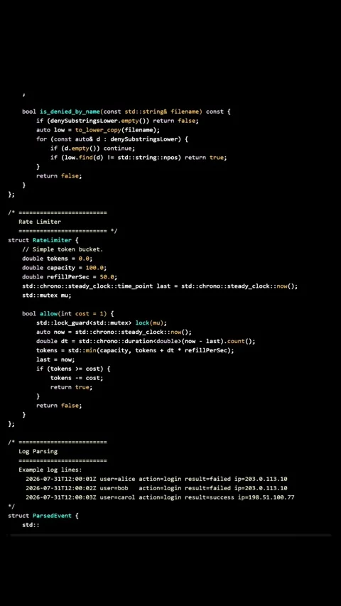Vertical animation of cyber security c++ programming code. High tech bg Stockbeeldmateriaal 340998219
