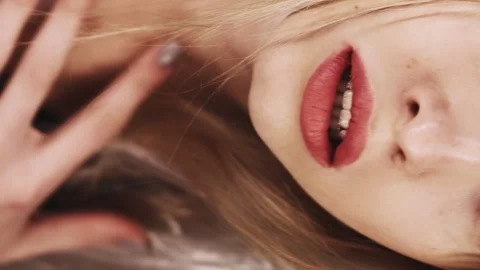 Vertical anxiety problem panic attack paranoid Stock Footage 312870680