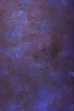 Vertical artificially aged background in dark blue with maroon and white spots. Stock Photos