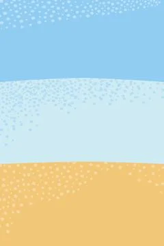 Vertical backdrop texture of colorful stripes and abstract bubbles decoration in Stock Illustration