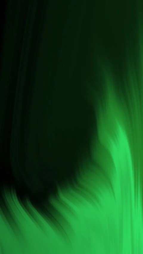 Vertical background, Black green gradient background with silky wave motion and  库存影片 334016833