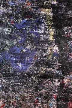 Vertical background in the form of a wall covered with paint. Stock Photos