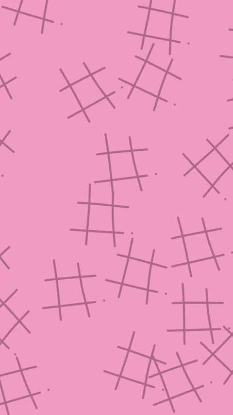 Vertical background, hashtag line,  seamless patte Stock-Footage 320329146