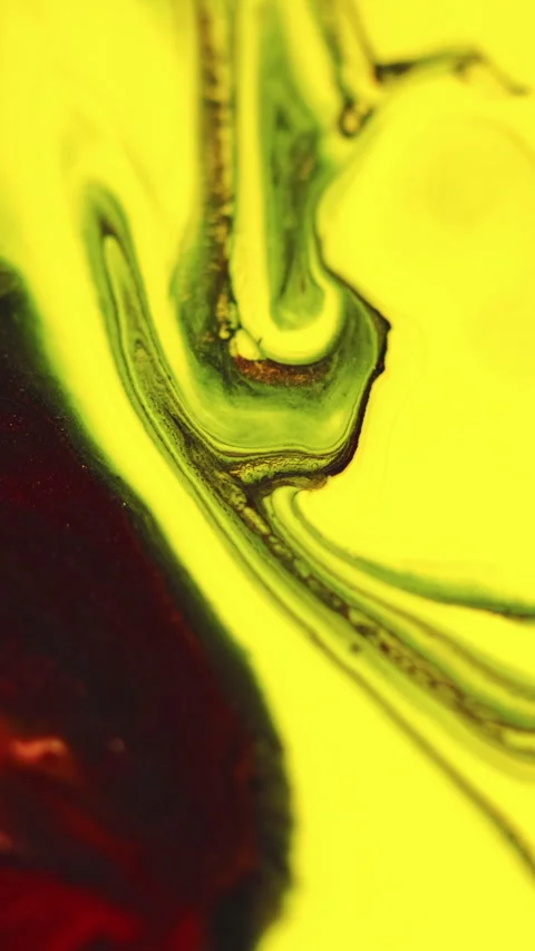 Vertical background liquid mix colorful ink spill Video stock 276806518