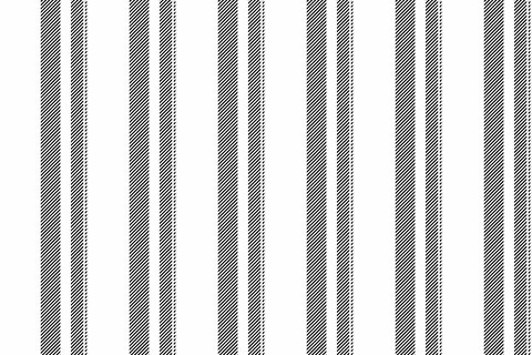 Vertical bands create a bold stripe design with printed fabric character and  Illustrazione stock