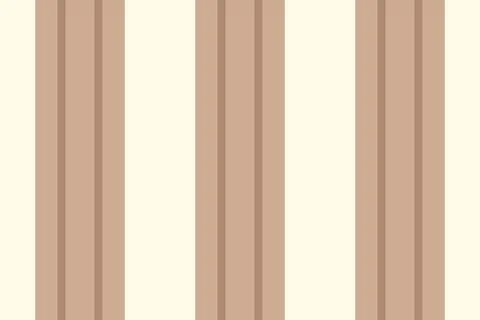 Vertical bands create a dining stripe design with printed fabric character an Illustrazione stock