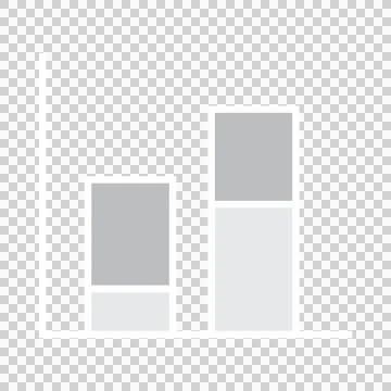 Vertical bar graph Stock Illustration