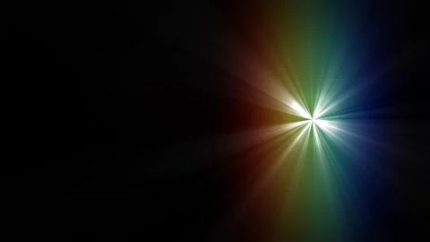 Vertical beam of colored lights Video stock 315448148