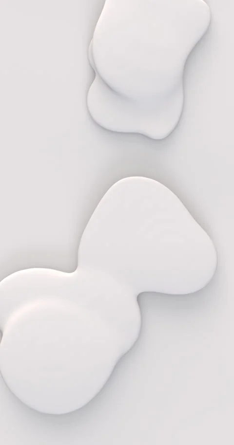 Vertical beautiful Loop on Surface Morphing in Seamless 3d Animation. Stock Footage 259869104