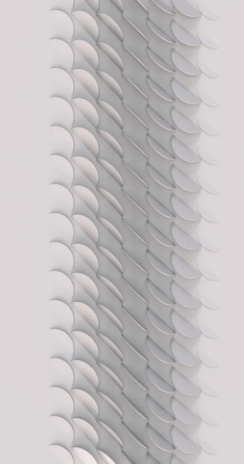 Vertical beautiful Loop on Surface Morphing in Seamless 3d Animation. Stock Footage 259870165