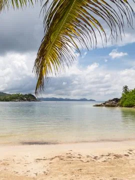 Vertical beautiful seascape Stock Photos