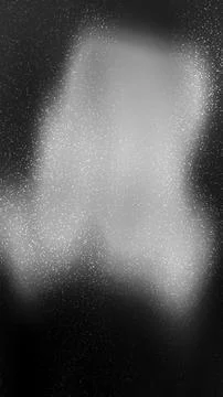 Vertical black and white, with shimmering metallic noise bokeh effect patte. Illustrazione stock