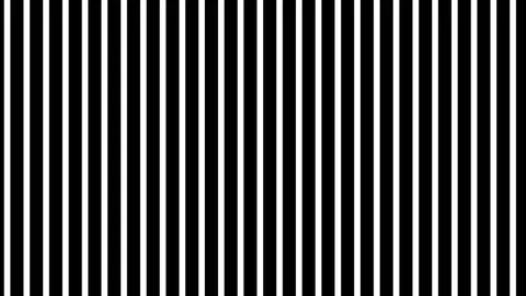 Vertical Black and White Striped Pattern Design Stock Illustration