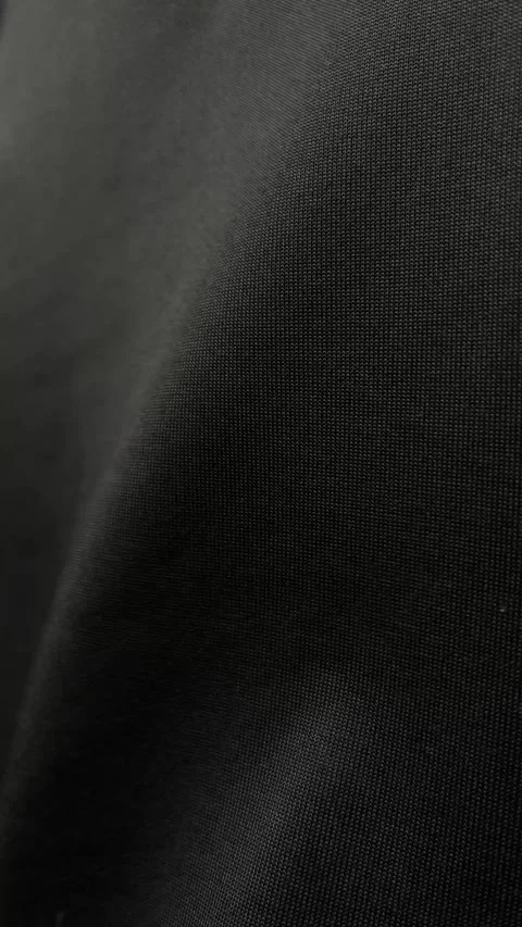 Vertical Black Silk Fabric Billowing Motion Background Vídeos de archivo 333964584
