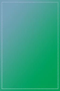 Vertical Blank Frame On Blue-Green Gradient Background Stock Illustration