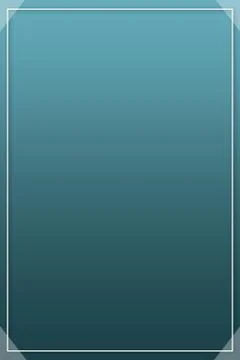 Vertical Blank Frame On Cool Background Illustrazione stock