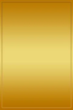 Vertical Blank Frame On Golden Gradient Background Stock Illustration