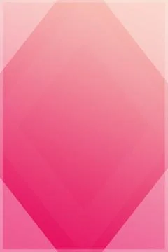 Vertical Blank Pink Diamond Shape On Soft Background Stock Illustration