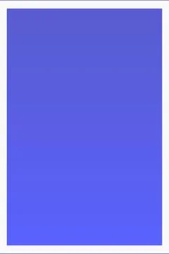 Vertical Blank Thick White Frame On Blue Background Stock Illustration