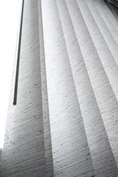 Vertical blinds with texture close up Foto stock