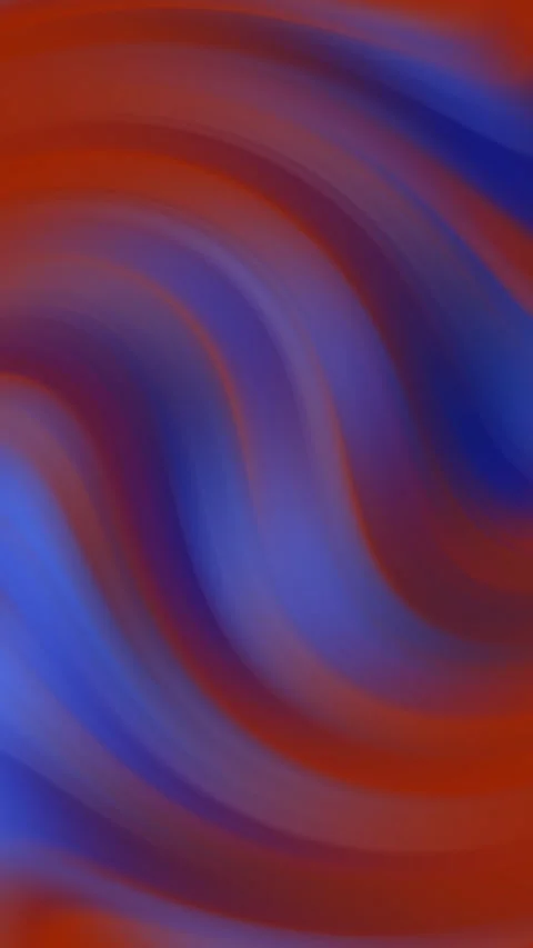 Vertical Blue and Orange Gradient Twister 4K Loop Stock Footage 270325211