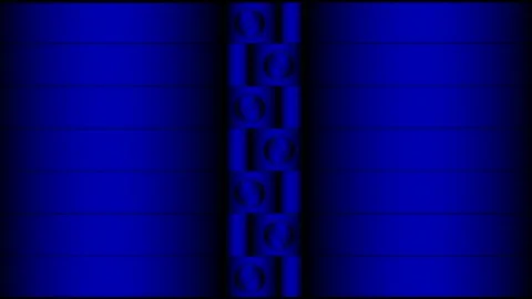 Vertical blue gate animation Video stock 254792598