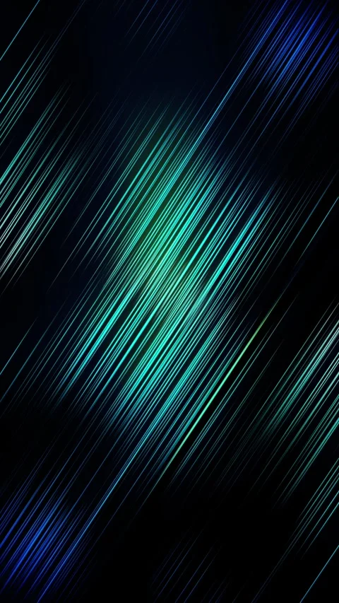 Vertical Blue Green Diagonal Lines Light Moves 4K Loop Stock Footage 302223539