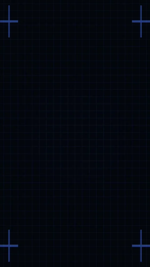 Vertical Blue HUD Grid Scan Futuristic Interface Loop 2 Stockbeeldmateriaal 339136009