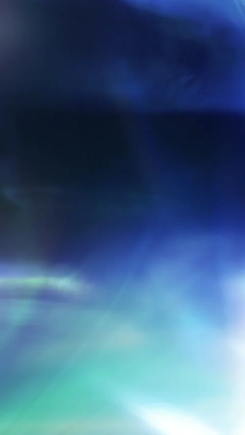 Vertical Blue Lights Flowing in the Breeze 4K Loop Stock Footage 293152441