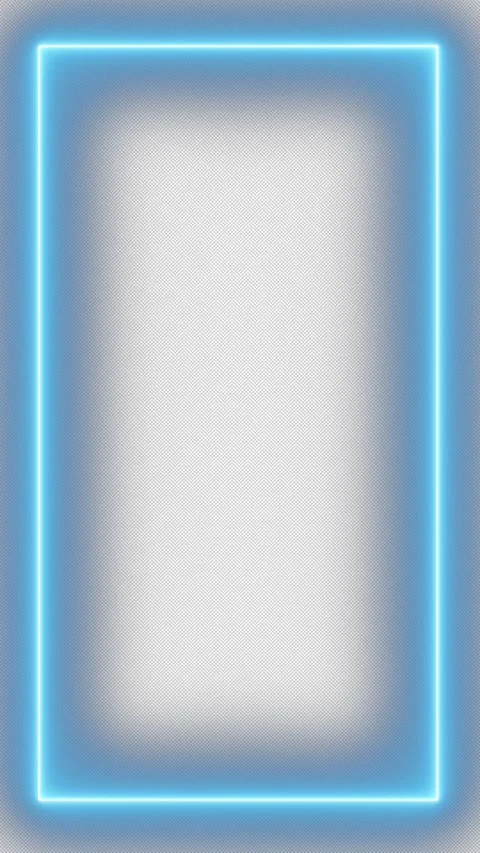 Vertical blue neon saber frame animation on black background 스톡 동영상 334871869