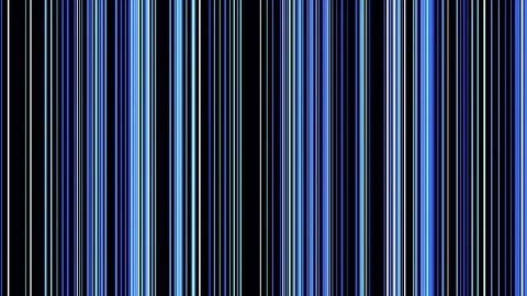 Vertical blue parallel lines moving from right to left on black background Stock Footage 119032895