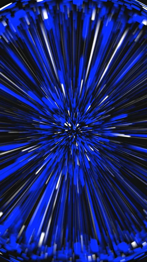 Vertical blue portal Video stock 324795902