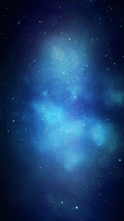 Vertical Blue Space Plasma Flight 4K Loop Stock Footage 319043051