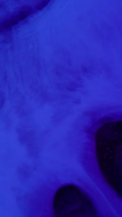 Vertical blue spill paint background texture flow Stock Footage 334017358