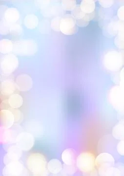 Vertical blue texture background bokeh border Illustrazione stock