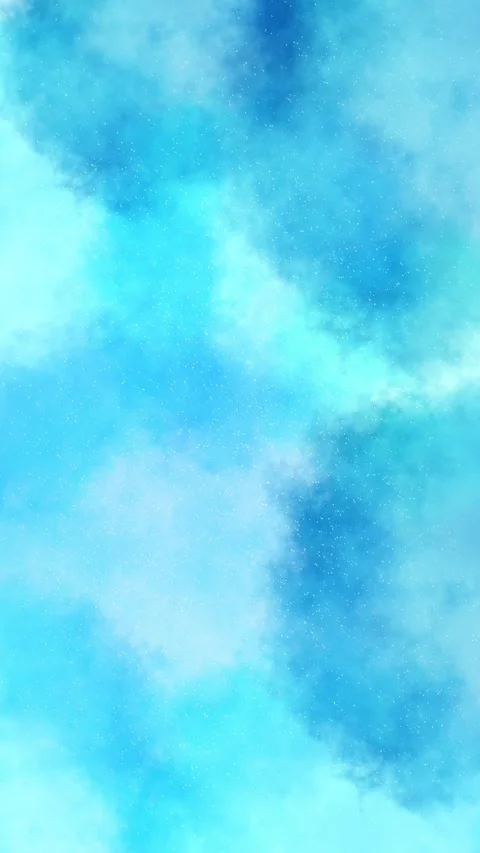 Vertical Blue Watercolor Gradient Background Loop Vídeo Stock 328688012