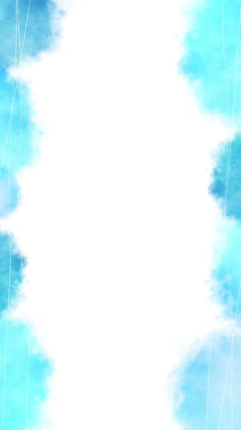 Vertical Blue Watercolor Gradient Background Loop Stock Footage 328688022