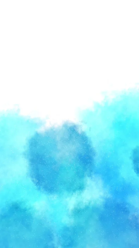 Vertical Blue Watercolor Gradient Background Loop Stock Footage 328688035