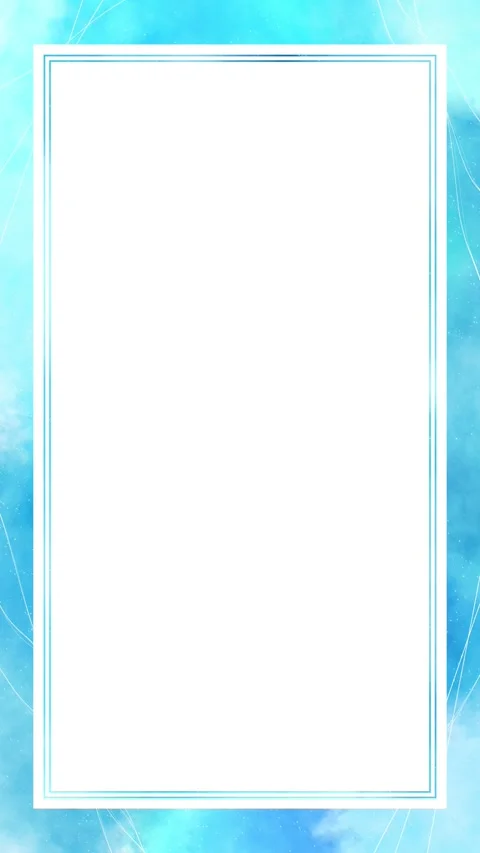 Vertical Blue Watercolor Gradient Background Loop Stock Footage 328688060