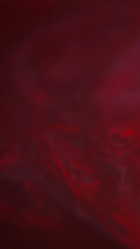 Vertical blur flame wave paint splash red ink flow Stock Footage 313480894