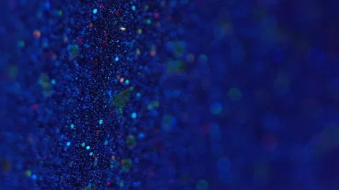 Vertical blur sequins bokeh particles sparkling Video stock 327691840