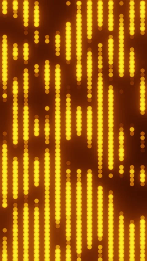 Vertical blurred bokeh lights wall with flashing lights abstract background Stock Footage 243021880