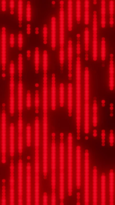 Vertical blurred red bokeh disco lights wall seamless loopable animation Stock Footage 243023884