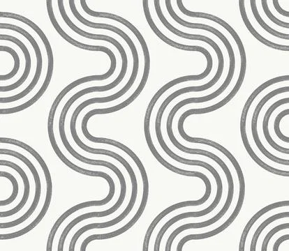 Vertical bold brush lines vector background. Abstract ramen, wavy noodles Stock Illustration