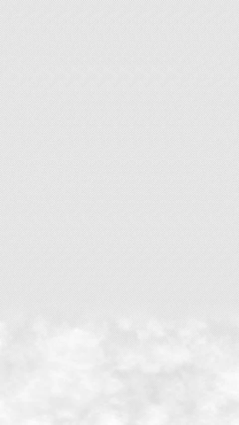 Vertical bottom smoke transparent background seamless loop Stock Footage 320098963