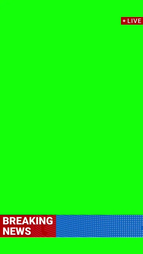 Vertical breaking news live broadcast animation background Stock Footage 334775204