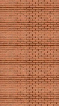 Vertical brick wall background. Stock Illustration