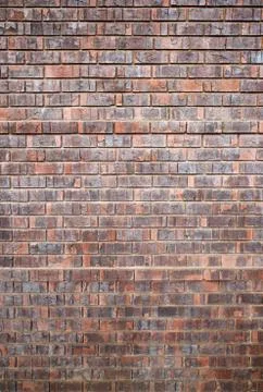 Vertical brick wall Stock Photos