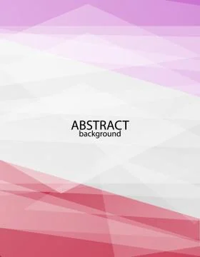 Vertical bright poster with empty place for text. Abstract graph Stock Illustration