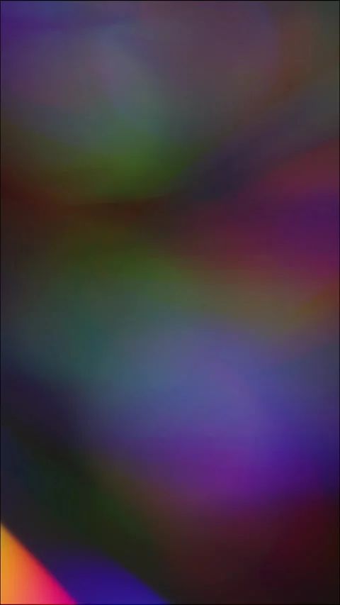 Vertical bright rainbow light leak and colorful bokeh on dark background fo.. Stock Footage 345089990